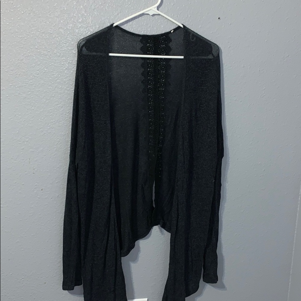 Navy blue cardigan